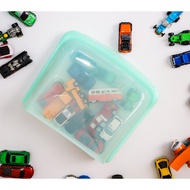 Reusable Silicone Stand-Up Storage Bag XL GALLON 3500ml Microwave-Dishwasher Safe, BPA Free, Waterpr