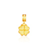 SK 916 Luxe Clover Gold Charm