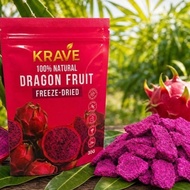 DRAGON FRUIT BEKU KERING (FREEZE DRIED CRISPY DRAGON FRUIT)