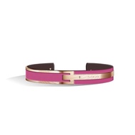 鑽石 18K玫瑰金鍍層手鐲 | 4條可互換皮革錶帶