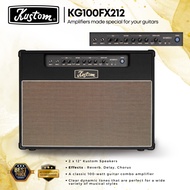 Kustom KG100FX212 100-watt 2x12 Guitar Combo Amplifier (KG100FX / KG-100FX212 / 100w )
