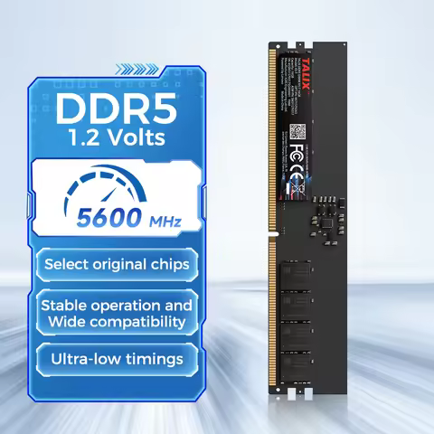 Lenovo TALIX DDR5 RAM 32GB 5600MHz Desktop Memory UDIMM 1.2V High Performance Speed Gaming Video Edi