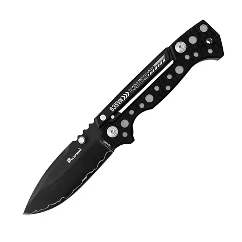Hx Outdoors S35VN Folding Knife,Premium Camping Knife Cool Hunting Knife Pocket Knives G10+Aluminum