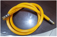 knapsack sprayer hose yellow 8.5mm ( fits tungho golden agin tung ho) pressure hose 1.2meter