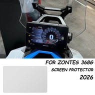 2026 368G Motorcycle Dashboard Screen Protector For ZONTES ZT368G 368-G Accessories Scratch Cluster 