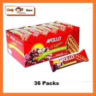 Apollo Chocolate Creamed Waffle 1600 (18gx36pcs)