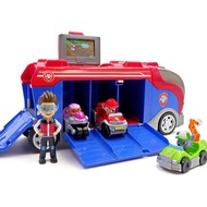 PAW ของเล่นลาดตระเวน Paw Patrol Paw Patrol Mission PAW Cruiser รถกัปตันไรเดอร์สุนัขปรับเสียงเพลงได้ร