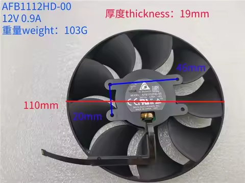 DAPA1115B2UP001 AFB1112HD-00 12V FOR NVIDIA RTX RTX3090 3090ti FE 4090RTX RTX 4080RTX RTX3090 Ti Vid