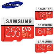เมมโมรี่การ์ด SAMSUNG Micro SDXC/HC 32GB 64GB 128GB 256GB Class 10 EVO Plus ( U3 95MB/s. ) เมมโมรี่การ์ด memory card การ์ดหน่วยความจำ ไมโคร เอสดีการ์ด SD card