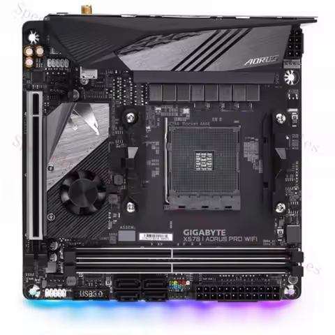 A+ FOR Gigabyte X570 I AORUS PRO WIFI AMD X570 Socket AM4 DDR4 M.2 Mini-ITX Motherboard