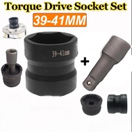 Torque Drive Socket 39x41mm+3 Inches Extension Set1/2Drive For Motorcycle Clutch Repair Removal Tool