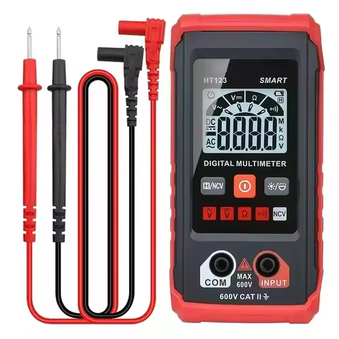 HT123 multifunctional small mini Electrician specific digital multimeter for measuring on/off data s
