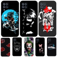 case For Samsung Galaxy M62 F62 4G Case Silicon Phone Back Cover Soft black tpu m625 Classic Anime
