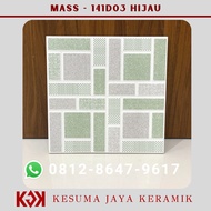 Keramik Lantai Kamar Mandi 25x25 Mass 141D03 Hijau