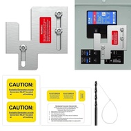 Generator Interlock Kit Compatible with Eaton Cutler Hammer BR Series 150 and 200 Amp Panels, Genera