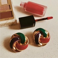 80年代美國製Gay Boyer夾式耳環