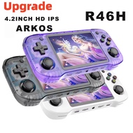 Retro Game Console Handheld 1024*768 4.2 Inch R46H Large Screen Arkos System Portable Pocket Video G
