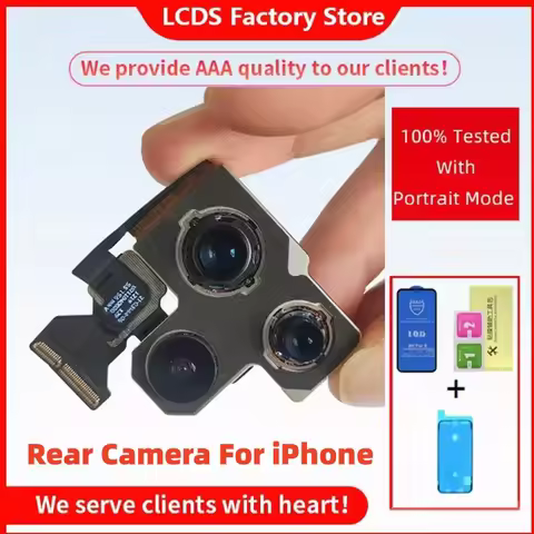 Main Rear Back Camera For iPhone 11 12 13 Pro Max Back Camera Replacement For iPhone 13 14 15 Pro Ma