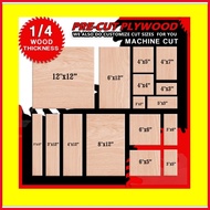 ✟ ● ✑ MARINE PLYWOOD 1/4 KAPAL (5mm) SMALL SIZES