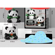 Assembling Puzzle - Panda Gnawing