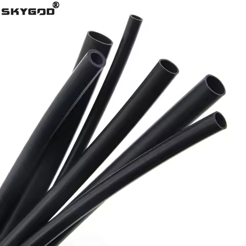 1~10m PTFE Tube FEP Insulated Hose Black ID 0.5 1 2 2.5 3 4 5 6 7 8 10 mm Extruder J-head Rigid Pipe