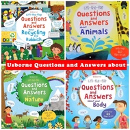 Usborne Lift The Flap Questions and Answers About Age 5-7 *OEM