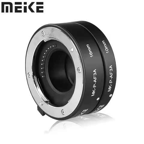 Meike MK-P-AF3A Auto Focus Macro Extension Tube for Olympus Panasonic M4/3 Mount G7 GX8 GX9 GH4 GH5 