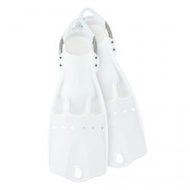 TECLINE RUBBER FINS LIGHT JET ( white )