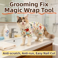 Wrap Cut Trim Cat Magic Stick Tool Nail Grooming Stick Cat Trim Wrap Magic Cut Tool Grooming Pet Fix