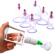 12pcs Traditional ventosa cupping therapy set Body Massage Back Pain Relief ventusa glass set
