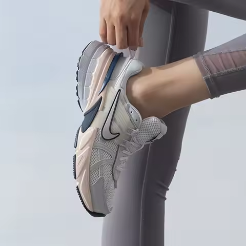 Nike official genuine 2024 new women's thick soled retro breathable casual shoes FD0736-004