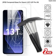 2pieces HD Tempered Film  For Xiaomi Mi 13T 11T 10T 12T mi13t T Pro Screen Protector Protective Glass
