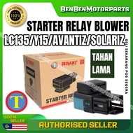 YAMAHA LC135 Y15 EGO AVANTIZ SOLARIZ FAN BLOWER RELAY STARTER STATOR RELAY FAN 100% ORIGINAL TOBAKI