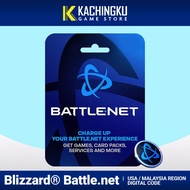 Blizzard ® Wallet Credit (Battle.net/ BNET) Gift Code RM and USD