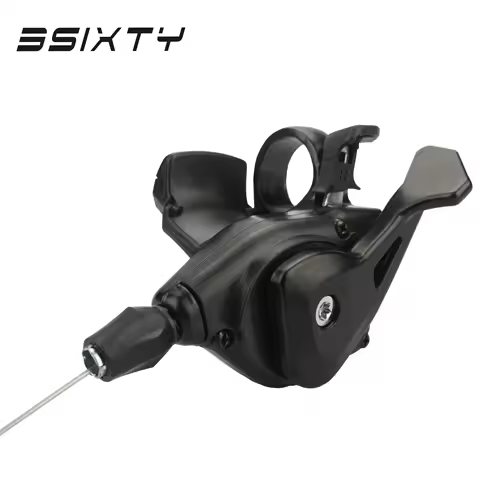 3Sixty Folding Bike Derailleurs Internal 3Speed Bicycle Shifter Levers Brake Finger Dial Bike Lever 