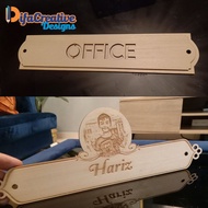 Door Signage/ Door Name/ Name on the door