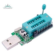 CH341A Programmer V1.7 1.8V Level Shift W25Q64FW W25Q128FW Gd25LQ64 Programmer Module W/Adapter Boar