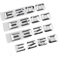 2015 3D ABS Letters Car Sticker Rear Trunk Badge E43 E63 E200 E220 E260 E300 E320 Emblem Logo Access