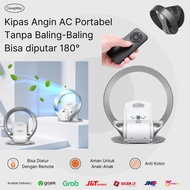 Kipas Angin Bladeless Fan Portable Standing AC Tanpa Baling-Baling