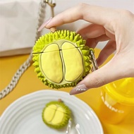 New Creative Durian Suitable for airport 1/2/3/4/pro2 Earphone Protective Case Wireless Bluetooth Ca