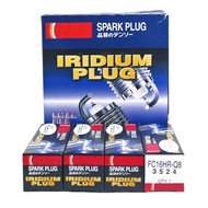 4/6Pcs 3524 FC16HR-Q8 Dual Iridium Spark Plug untuk TOYOTA COROLLA 2.0L YARIS 1.0L 1.3L 1.5L RAV4 2.