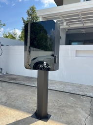 EV TECH ชุดตู้ใส่ Wall Charger พร้อมขาตั้ง รถยนต์ EV ตู้ EV charging box ตู้ไฟชาร์จรถ EV charger Wal