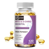 Myo-Inositol & D-Chiro Inositol Supplement for Women | 40:1 Optimal Ratio plus Folate & Vitamin D, S
