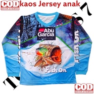 kaos jersey lengan panjang anak anak motif ikan mancing mania 009