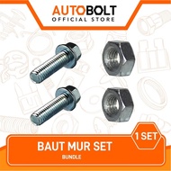 Bolts and Nuts for Protective Bundles Bolts and Nuts for Mufflers Screw Bolt and Nut Set