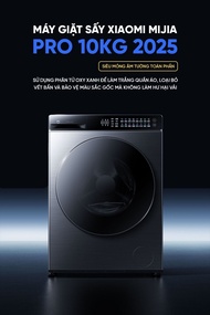 Máy giặt sấy Xiaomi Mijia Pro MJ105 giặt 10kg sấy 7kg-Lọc xơ vải căn chỉnh nước giặt