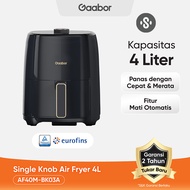 MESIN Gaabor Air Fryer 4L Multifunctional Low Watt Oil-Free Frying Machine / AF40M-BK03A