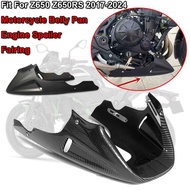Big Sale Z650 Motorcycle Accessories Belly Pan Engine Spoiler Fit For KAWASAKI Z650RS 2017-2024 Lowe