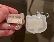 Hello Kitty 膠耳環