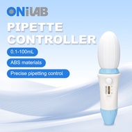 ONiLAB Lab Serological Pipette Controller, Manual Pipette Filler, 0.1-100mL,ABS,